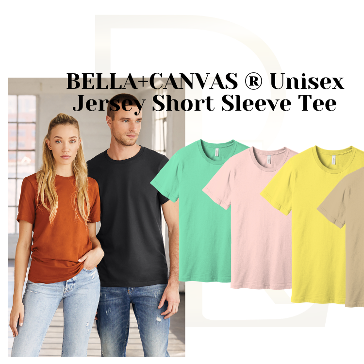 BELLA+CANVAS ® Unisex Jersey Short Sleeve Tee | RL Premium Blanks